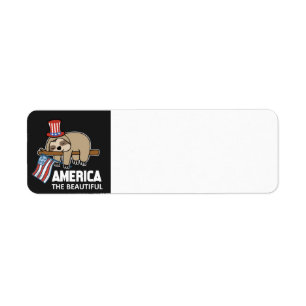 Happy July 4th LOTH Adressetikett