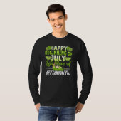 Happy July Key Lemon Pie T-Shirt (Vorne ganz)
