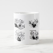 happy Jumbo-Tasse (Vorderseite)