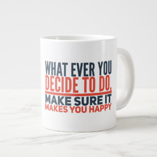 Happy Jumbo Tasse
