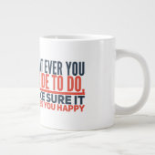 Happy Jumbo Tasse (Rechts)