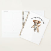 Happy Jumping Dog Art - New Day Posift Planer (Anzeige)