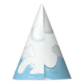 Happy Jumping Dolphin mit Blasen Partyhütchen (Rückseite)