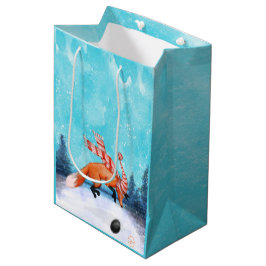 Happy Jumping Fox Geschenktasche Mittlere Geschenktüte