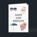 HAPPY ***JUNE*** BIRTHDAY KARTE<br><div class="desc">LOVE MAKING THESE ***SUMMER BIRTHDAY CARDS*** AND ACTUALLY TODAY IS "the first day of summer" and I HOPE YOU LIKE THEM - AND I HAVE A SET OF "JUNE", "JULY" AND "AUGUST" CARDS FOR BIRTHDAYS AS WELL... .USE THE MONTH YOU NEED FOR A TAG AND ANYTHING LIKE, ADULT, FRIEND, FAMILY,...</div>