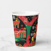 Happy Juneteenth 8oz Cups Pappbecher (Links)