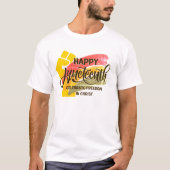 HAPPY JUNETEENTH Christlich T-Shirt (Vorderseite)