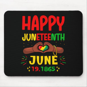 Happy Juneteenth Day Freedom Proud Africa America Mousepad