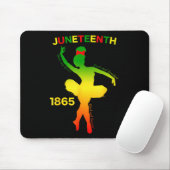 Happy Juneteenth ist mein Unabhängigkeitstag Dance Mousepad (Mit Mouse)