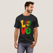 Happy Juneteenth ist mein Unabhängigkeitstag frei  T-Shirt (Vorne ganz)