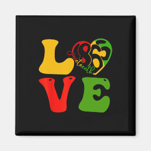 Happy Juneteenth ist mein Unabhängigkeitstag Liebe Magnet