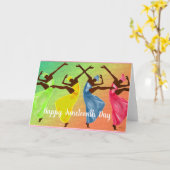 Happy Juneteenth Karte (Gelbe Blume)