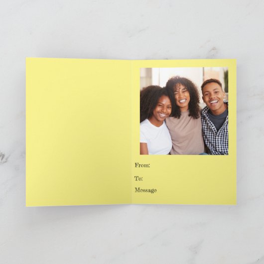 Happy Juneteenth Karte (Innenseite)