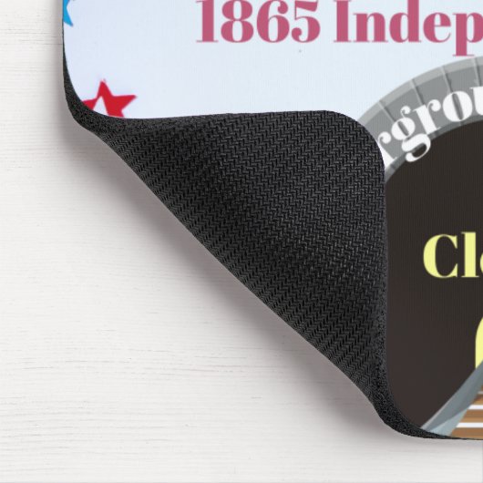 Happy Juneteenth Mousepad (Ecke)