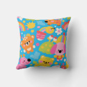 Happy Jungle Pillow - Farbenfrohe Kids Cushi Kissen (Rückseite)