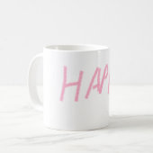 Happy kaffeetasse (Vorderseite Links)
