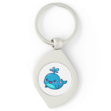 Happy Kawaii Whale Sticker - Niedlicher Ocean Frie