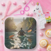 Happy Kayaking Pappteller (Party)