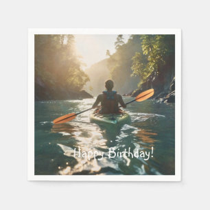 Happy Kayaking Serviette