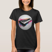 Happy Keyboard Music for keypad Lovers T-Shirt (Vorderseite)