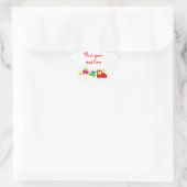 Happy Kids Train Stern-Aufkleber (Tasche)