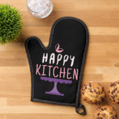 Happy Kitchen Ofenhandschuh (Oben unten)