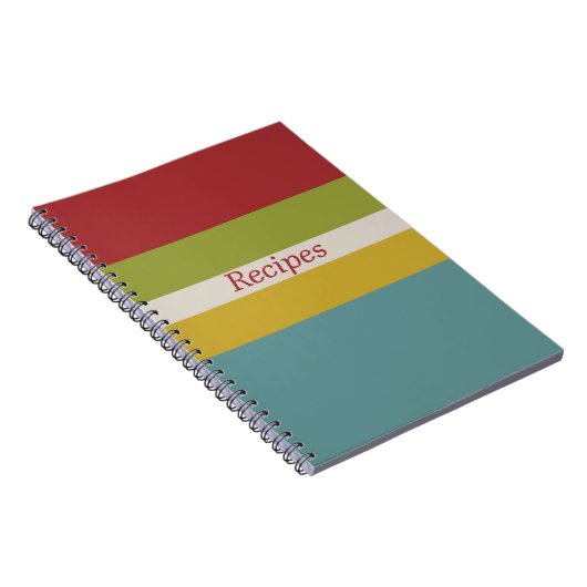 Happy Kitchen Recipe Notebook Notizblock (Rechte Seite)