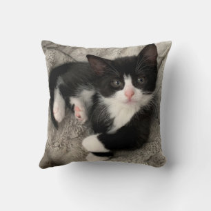 Happy Kitten Kissen Kissen
