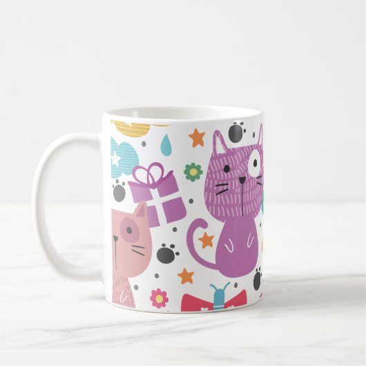 HAPPY KITTENS KAFFEETASSE (Links)