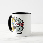 Happy Kittens Tasse (Vorderseite Links)