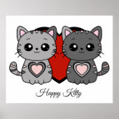 Happy Kitty 1 Poster (Vorne)