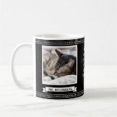 Happy Kitty Cat Personalisiertes Foto Kaffeetasse (Links)