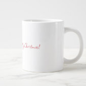 Happy Kitty Christmas Jumbo-Tasse (Rechts)