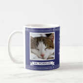 Happy Kitty Foto Navy Name Kaffeetasse (Links)