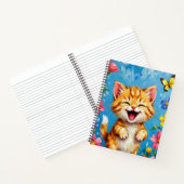 Happy Kitty Garden Notizblock (Innenseite)