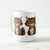 Happy Kitty Kaffeetasse (Vorderseite Links)