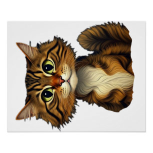 Happy Kitty Poster