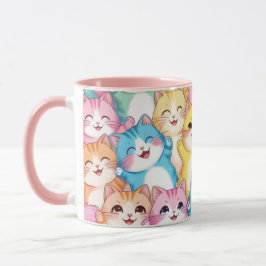 Happy kitty tasse