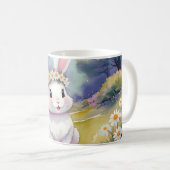 Happy kleinen Hase 2, Ostern Kaffeetasse (VorderseiteRechts)