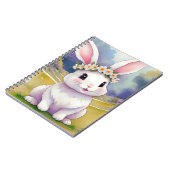 Happy kleinen Hase 2, Ostern Notizblock (Linke Seite)