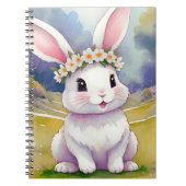 Happy kleinen Hase 2, Ostern Notizblock (Vorderseite)