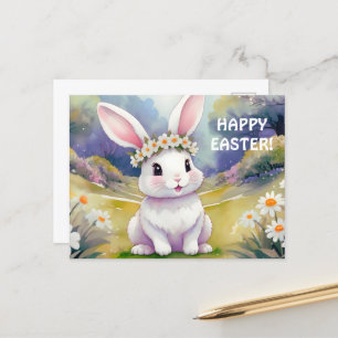 Happy kleinen Hase 2, Ostern Postkarte