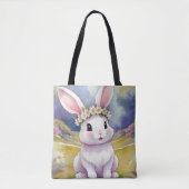 Happy kleinen Hase 2, Ostern Tasche (Vorderseite)