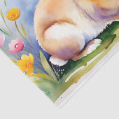 Happy kleinen Kaninchen 2, Ostern Seidenpapier (Ausschnitt)