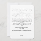 Happy Knitter Cosy Winter Crafting Weihnachten (Rückseite)