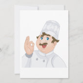 Happy Koch Einladungen (Vorderseite)