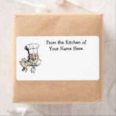 Happy Koch Food Baker Label (Insitu)