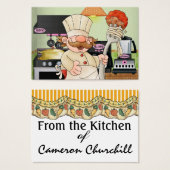 Happy Koch Kitchen Card - SRF (Vorne & Hinten)