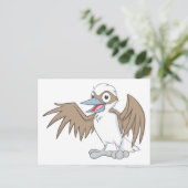 Happy Kookaburra Illustration Postkarte (Stehend Vorderseite)