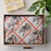 Happy Krampus mit Temptress Vintage Weihnachten Seidenpapier (Geschenk)